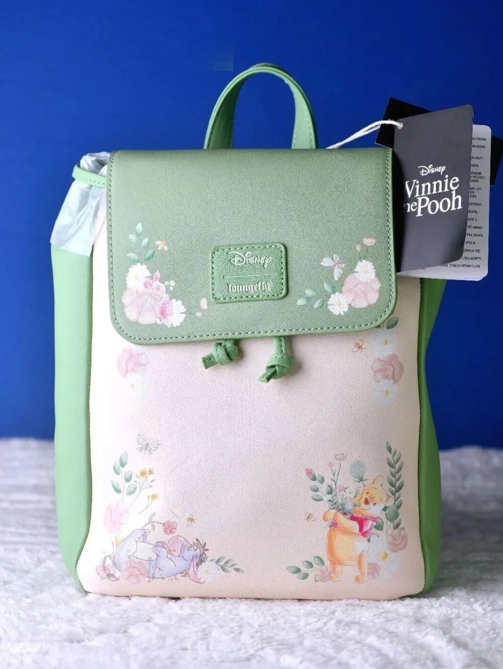 Loungefly Disney Winnie The Pooh Florals Mini Backpack - NWT